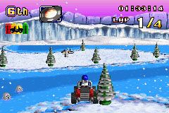 LEGO Racers 2 screenshot 5 for GameBoy Advance